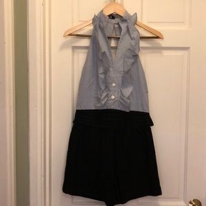 Anthropologie jumpsuit shorts